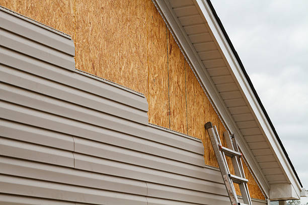 Professional Emergency Siding Repair technician working in Chantilly, VA